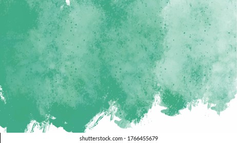 Green watercolor background for textures backgrounds and web banners design
