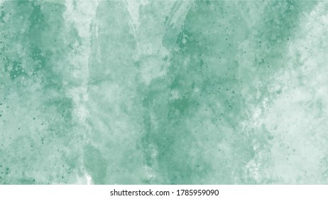 Fondo de color de agua verde para fondos de texturas y diseño de banners web
