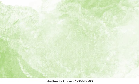 Green watercolor background for textures backgrounds and web banners design
