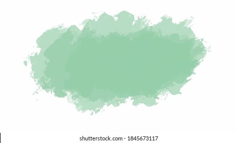 Green watercolor background for textures backgrounds and web banners design
