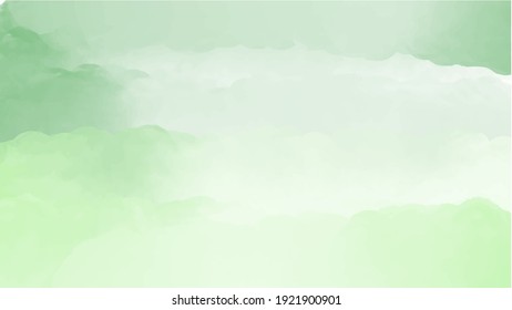 Green watercolor background for textures backgrounds and web banners design
