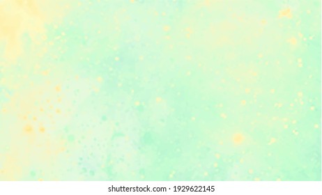 Green watercolor background for textures backgrounds and web banners design

