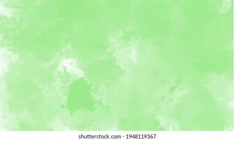 Fondo de color de agua verde para fondos de texturas y diseño de banners web
