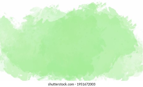 Fondo de color de agua verde para fondos de texturas y diseño de banners web
