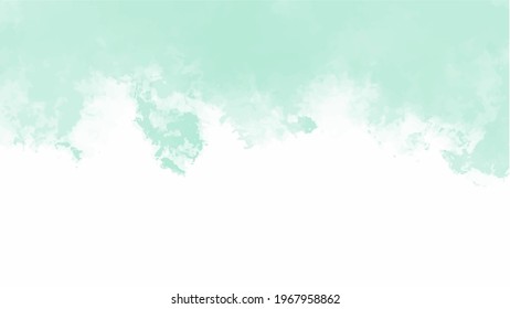 Green watercolor background for textures backgrounds and web banners design
