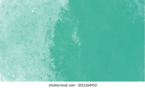 Fondo de color de agua verde para fondos de texturas y diseño de banners web
