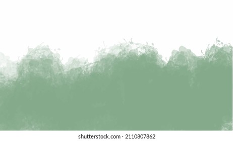 Arrière-plan vert à l'aquarelle pour les textures, les arrière-plans et les bannières Web
