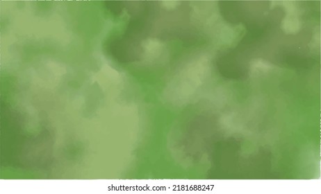 Green watercolor background for textures backgrounds and web banners design
