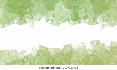 Fondo de color de agua verde para fondos de texturas y diseño de banners web
