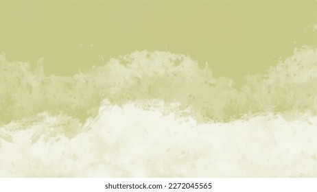 Fondo de color de agua verde para fondos de texturas y diseño de banners web

