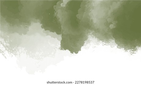 Green watercolor background for textures backgrounds and web banners design
