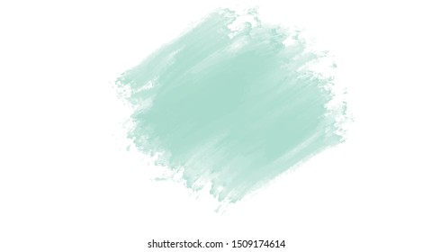 Green watercolor background for your design, watercolor background concept, vector.
