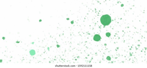 Green watercolor background for your design, watercolor background concept, vector.
