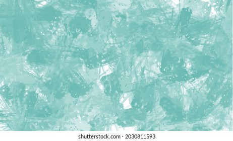 Green watercolor background for your design, watercolor background concept, vector.