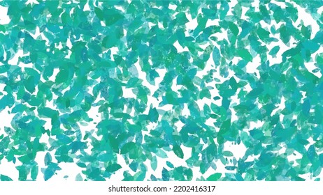 Green watercolor background for your design, watercolor background concept, vector.