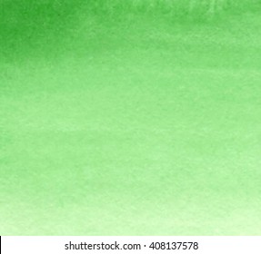 Green watercolor hand drawn paper texture design vector card for greeting, invitation, wallpaper. Macro abstract wet brush paint background for banner, template, web. Artistic nature wash illustration