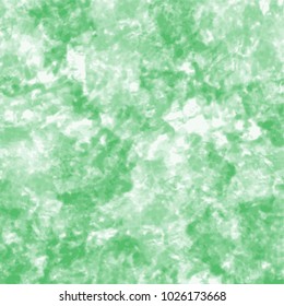 green watercolor marble pattern with spotted structures, vector illustration 