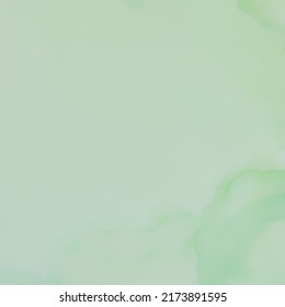 Green Watercolor Ocean. Sea Gradient Background. Water Art Paint. Water Pastel Texture. Green Watercolor Texture. Watercolor Ocean Background. Pale Watercolor Background. Sea Pastel Vector Template