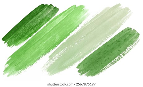 Green watercolor strokes, abstract design, artistic texture, vibrant shades, creative background, nature-inspired palette.