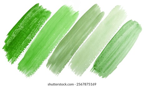 Green watercolor strokes, vibrant shades, artistic texture, abstract design, nature-inspired palette, creative background.