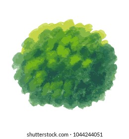 green watercolor texture