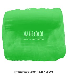 green watercolor texture background