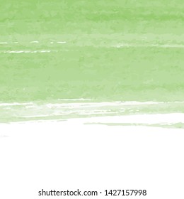 Green watercolor texture background, hand painted vector illustration. Perfect for social media posts, wedding invitations, business cards, quotes, wall art, and much more!