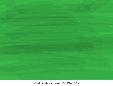 Green watercolor texture. Rectangular grunge background. Paint, ink, watercolour. Vector illustration.