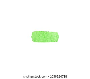 green watercolor vector backdrop for cute design tag, business card, invitation, web , text and logo isolated on transparent background. color like greenery, neon, dull, pale, emerald