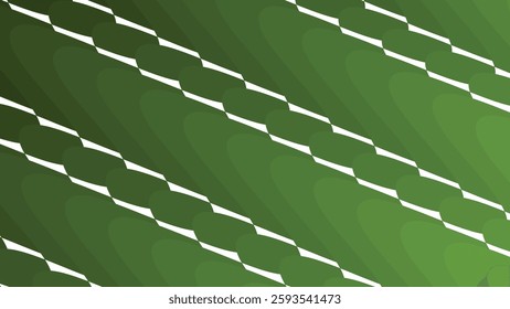 Green wave abstract background for backdrop or presentation