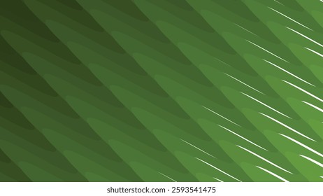 Green wave abstract background for backdrop or presentation