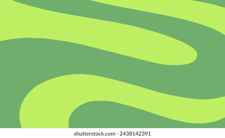 fondo abstracto de la onda verde, diseño minimalista y moderno para el póster, banner, flayer, diseño del elemento de la etiqueta del nombre