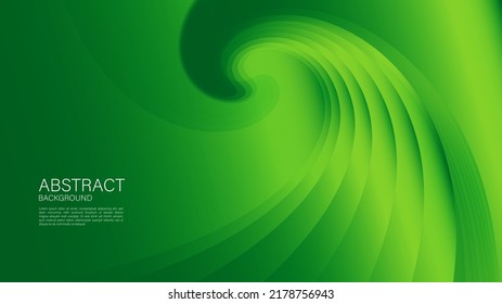 Green wave abstract background, wave pattern, Minimal Texture, web background, Green cover design, flyer template, banner, book cover, wall decoration, wallpaper, Geometric background design