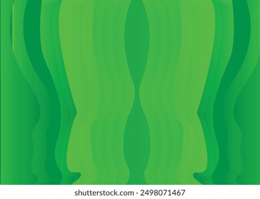 Green Wave Abstract Design – Organic Fluid Patterns, Modern Digital Art, Vibrant Green Tones, Perfect for Eco-Friendly Projects, Graphic Design, Web Design, High-Resolution Visuals, and Dynamic 