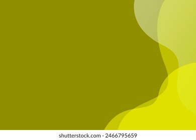 Green wave color overlap modern background with space for text and message. concept design	