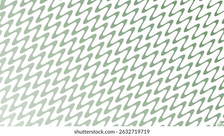 Green Wave Line Seamless Pattern Vector Background for Stylish Modern Design and Decor