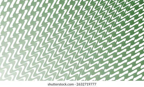 Green Wave Line Seamless Pattern Vector Background for Stylish Modern Design and Decor