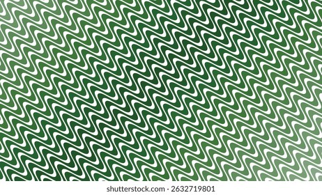 Green Wave Line Seamless Pattern Vector Background for Stylish Modern Design and Decor