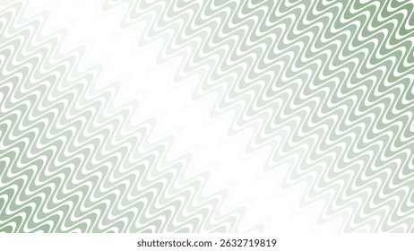 Green Wave Line Seamless Pattern Vector Background for Stylish Modern Design and Decor