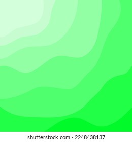 Green wave mix white abstract background
