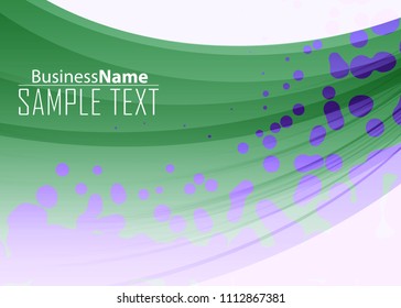 Green wave Modern line art cover design with green wave polygon background. Green wave polygon on dark background. Abstract line art design. Abstract design polygonal background, green illustration.