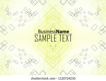 Green wave Modern line art cover design with green wave polygon background. Green wave polygon on dark background. Abstract line art design. Abstract design polygonal background, green illustration.
