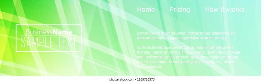 Green wave Modern line art cover design with green wave polygon background. Green wave polygon on dark background. Abstract line art design. Abstract design polygonal background, green illustration.