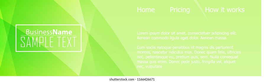 Green wave Modern line art cover design with green wave polygon background. Green wave polygon on dark background. Abstract line art design. Abstract design polygonal background, green illustration.