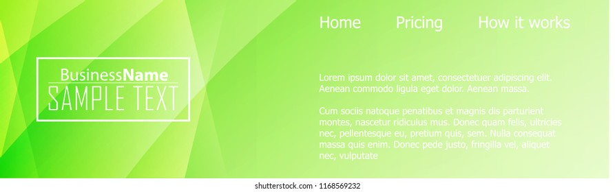 Green wave Modern line art cover design with green wave polygon background. Green wave polygon on dark background. Abstract line art design. Abstract design polygonal background, green illustration.