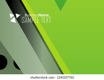 Green wave Modern line art cover design with green wave polygon background. Green wave polygon on dark background. Abstract line art design. Abstract design polygonal background, green illustration.