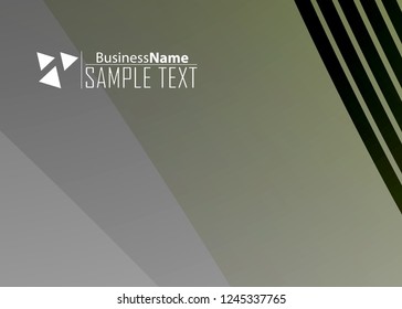 Green wave Modern line art cover design with green wave polygon background. Green wave polygon on dark background. Abstract line art design. Abstract design polygonal background, green illustration.