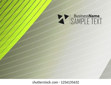 Green wave Modern line art cover design with green wave polygon background. Green wave polygon on dark background. Abstract line art design. Abstract design polygonal background, green illustration.