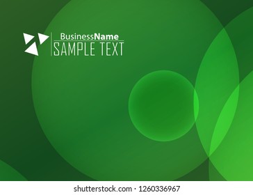 Green wave Modern line art cover design with green wave polygon background. Green wave polygon on dark background. Abstract line art design. Abstract design polygonal background, green illustration.