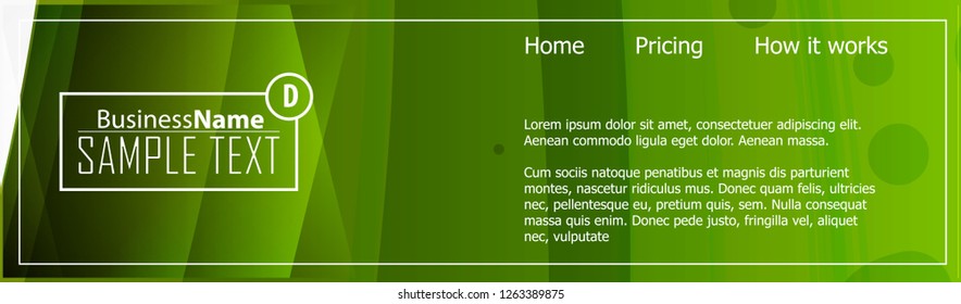 Green wave Modern line art cover design with green wave polygon background. Green wave polygon on dark background. Abstract line art design. Abstract design polygonal background, green illustration.